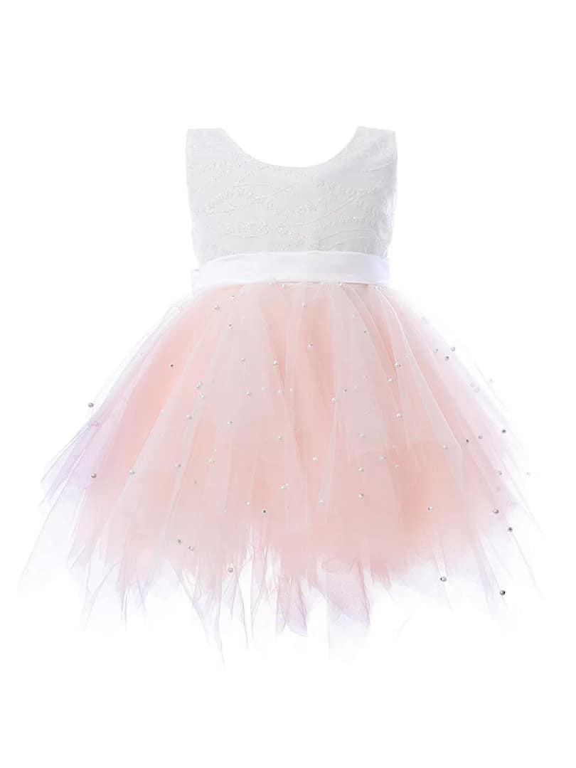 Κορίτσι 4 Φόρεμα Βάπτισης Swan - R.APPLE