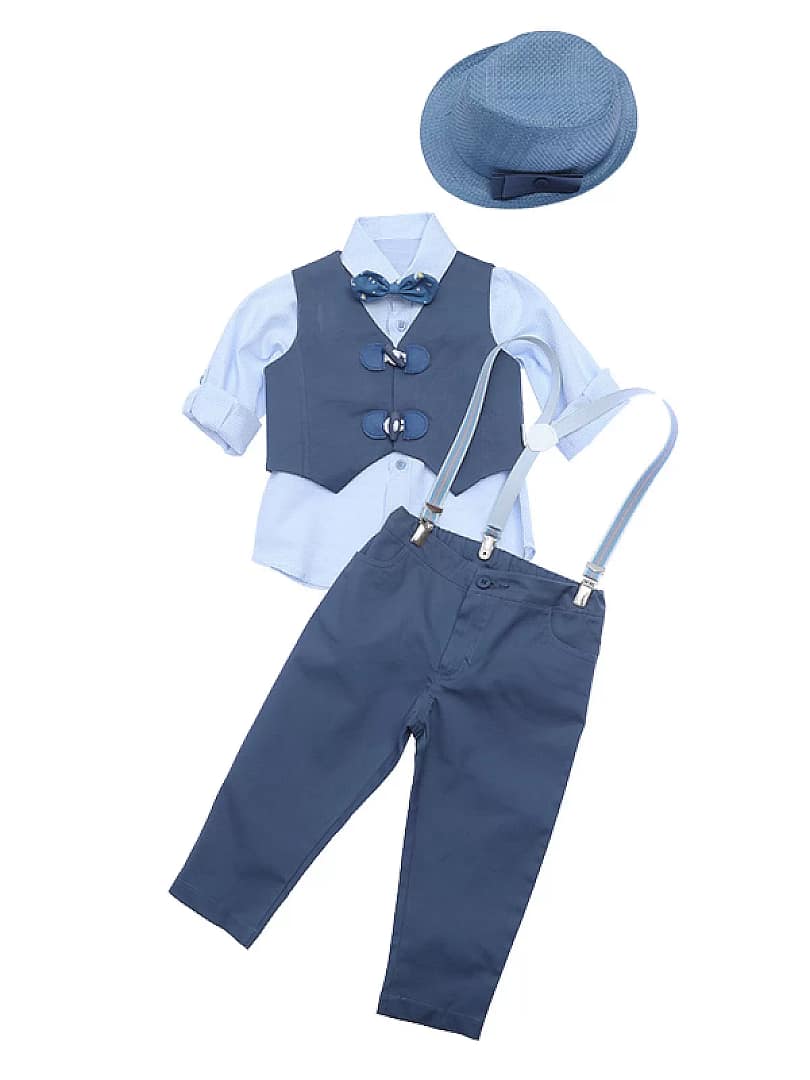 Αγόρι 4 Κουστούμι Βάπτισης Leonardo - RAF