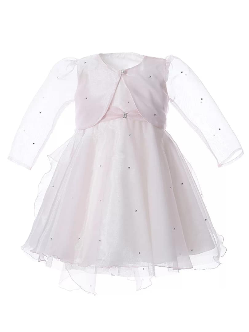 Κορίτσι 2 Σετ Φόρεμα Βάφτισης Regina - ΡΙΝΚ